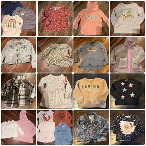2t girls long sleeve lot